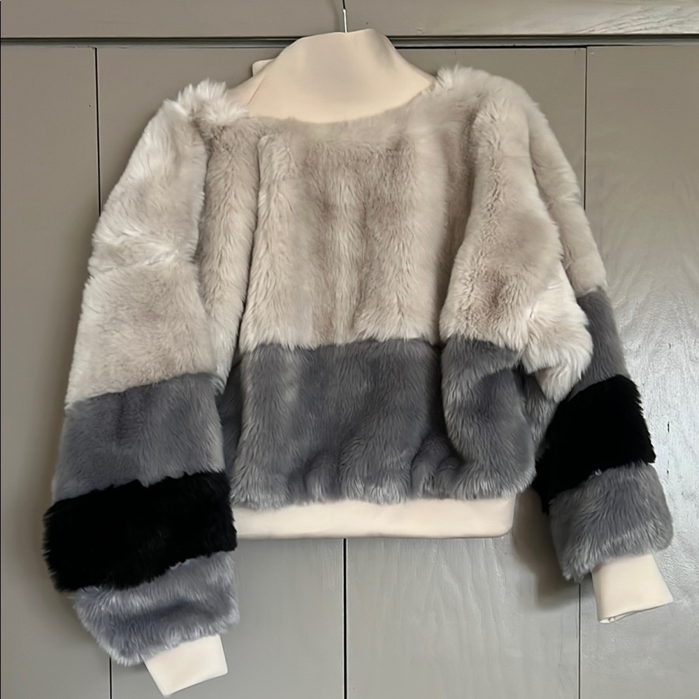 Young Fabulous & Broke Multicolor Teddy Jacket - Picture 3 of 3